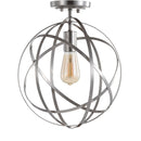 Jonathan Y Alma 13" Metal LED Flush Mount