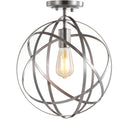 Jonathan Y Alma 13" Metal LED Flush Mount