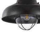 Jonathan Y Cameron 13" Metal LED Semi-Flush Mount