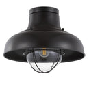 Jonathan Y Cameron 13" Metal LED Semi-Flush Mount
