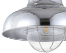Jonathan Y Cameron 13" Metal LED Semi-Flush Mount