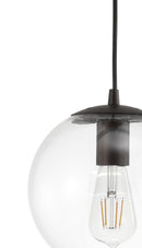 Jonathan Y Bleecker 7.75" Metal/Glass Globe LED Pendant