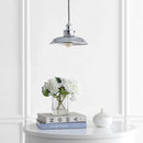 Jonathan Y Felix 11" Adjustable Industrial Metal LED Pendant