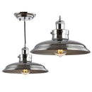 Jonathan Y Felix 11" Adjustable Industrial Metal LED Pendant