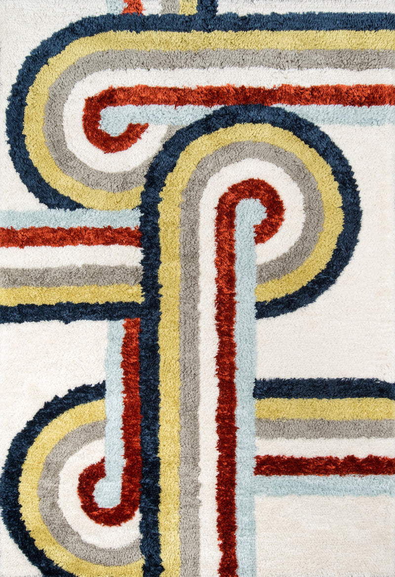 Momeni Retro Turnstyle Rug