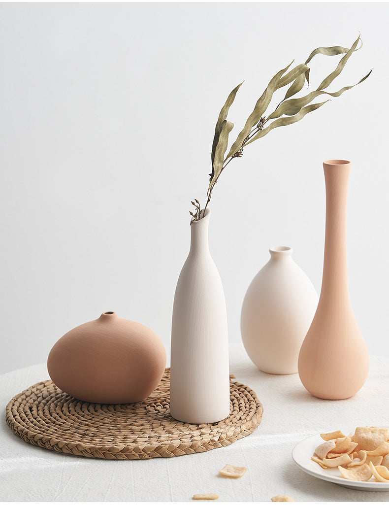 Nordic Home Biscuit Small Vase