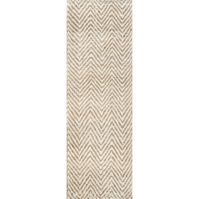 nuLOOM Vania Chevron Jute Area Rug