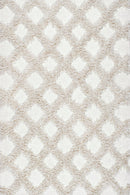 nuLOOM Francene Diamond Trellis Shaggy Area Rug