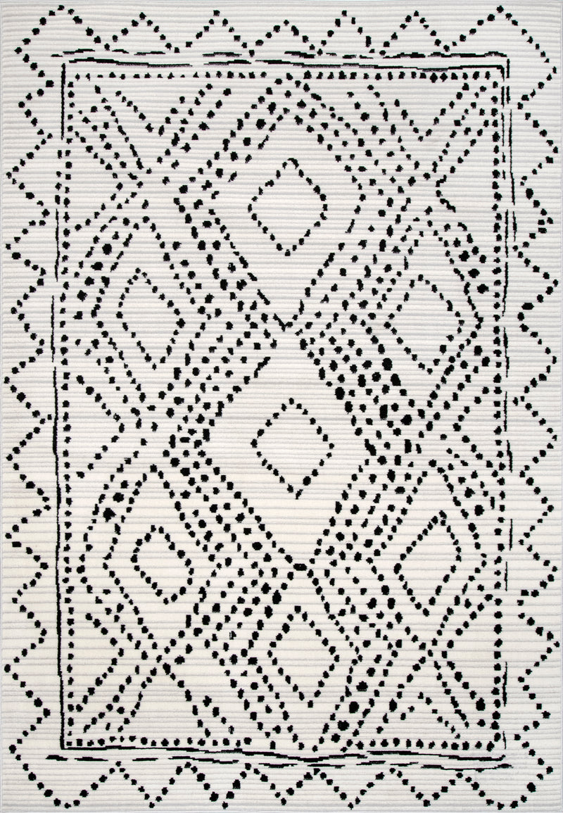 nuLOOM Mila Dotted Diamond Trellis Area Rug