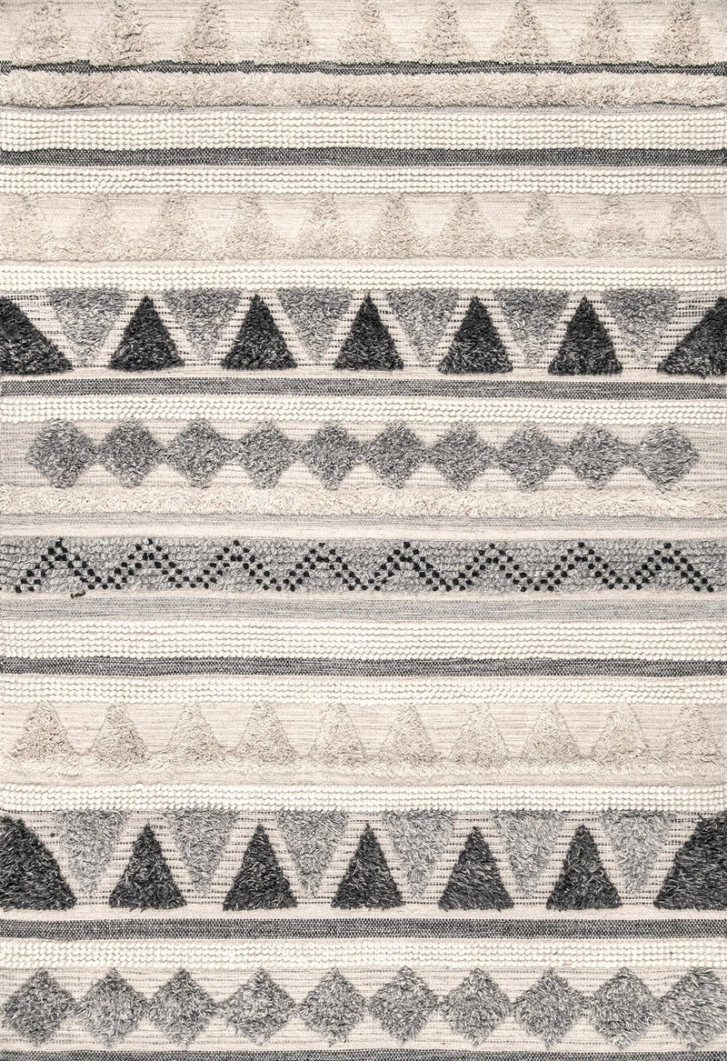 nuLOOM Hand Woven Tribal Mildred Area Rug