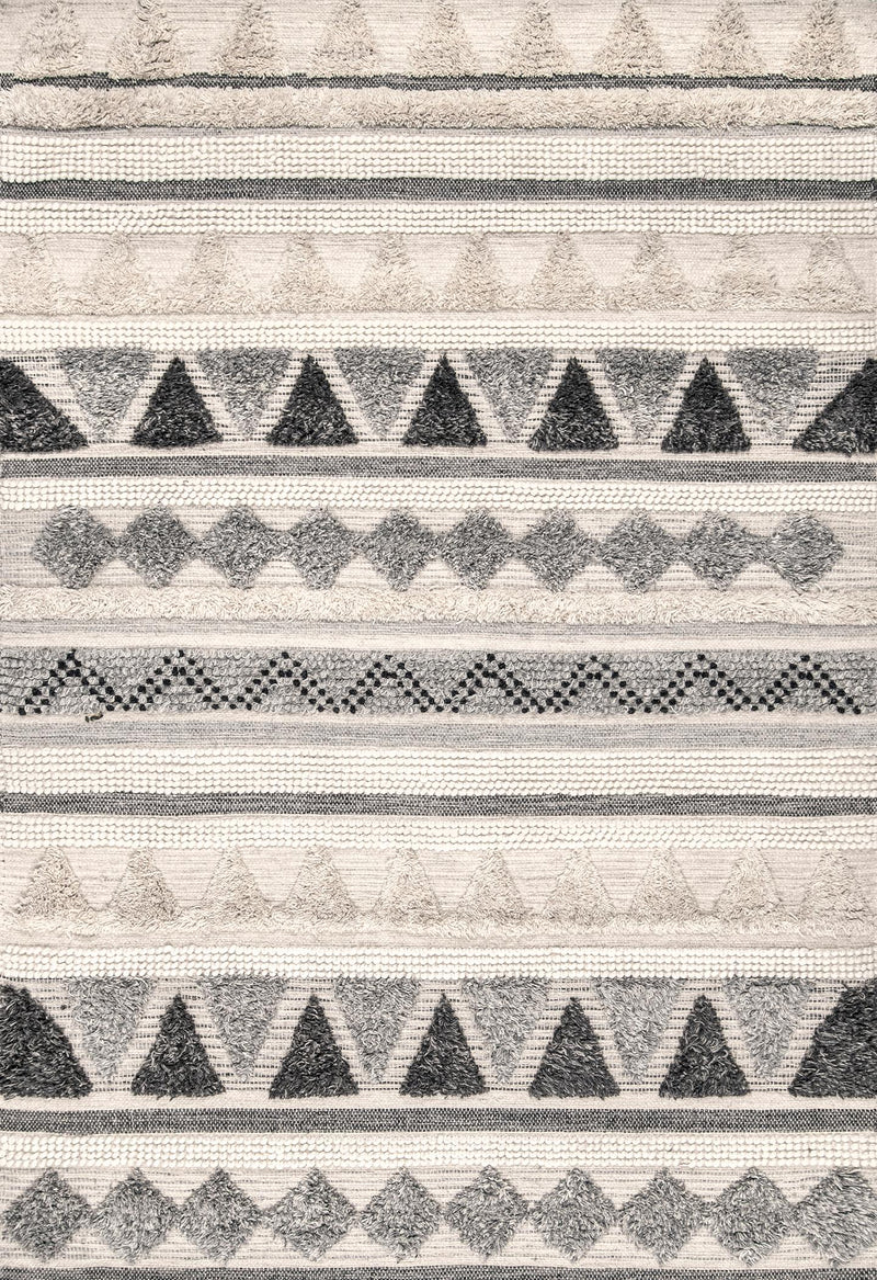 nuLOOM Hand Woven Tribal Mildred Area Rug
