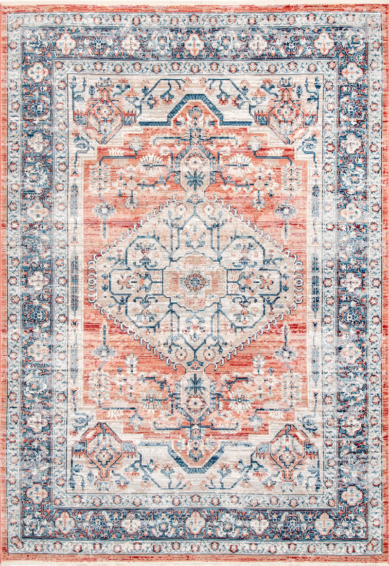 nuLOOM Vintage Zara Medallion Area Rug