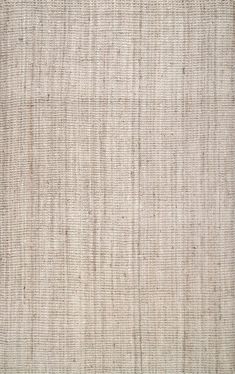 nuLOOM Ashli Solid Jute Area Rug