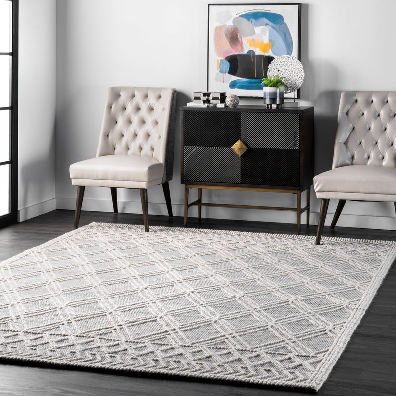 nuLOOM Contemporary Trellis Natti Area Rug