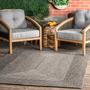 nuLOOM Jayda Braided Ombre Indoor/Outdoor Area Rug