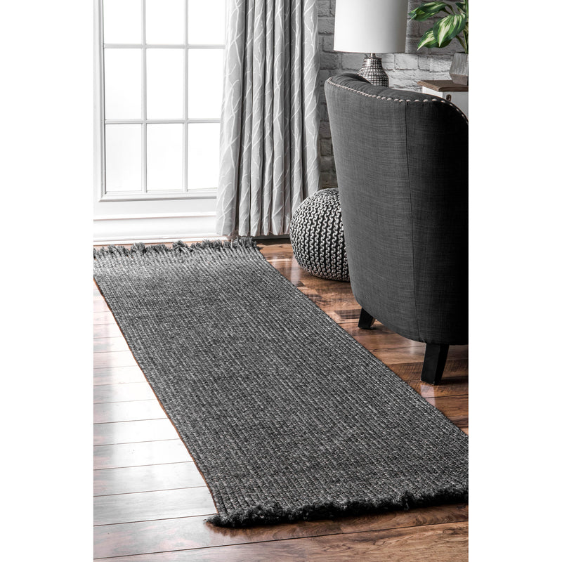 nuLOOM Braided Courtney Tassel Indoor/Outdoor Area Rug