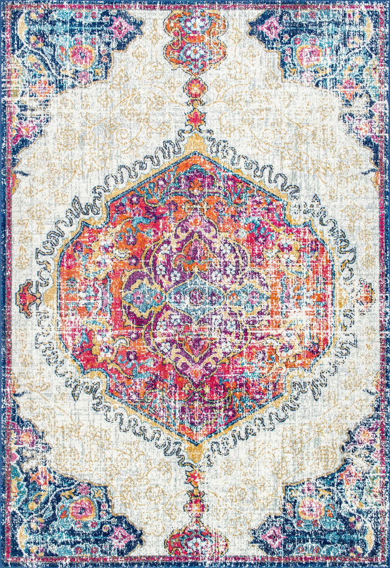 nuLOOM Vintage Medallion Maranda Area Rug