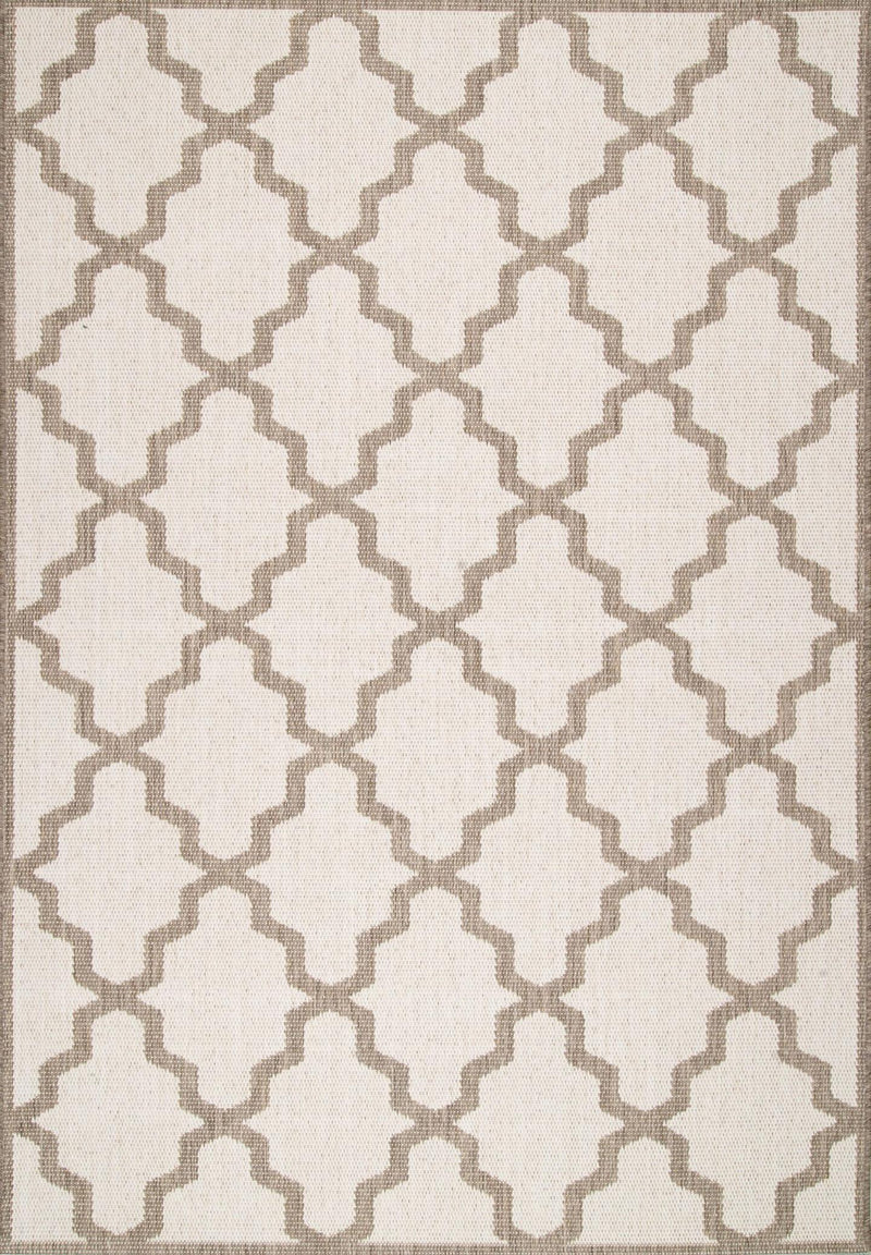 nuLOOM Machine Made Gina Outdoor Moroccan Trellis Area Rug