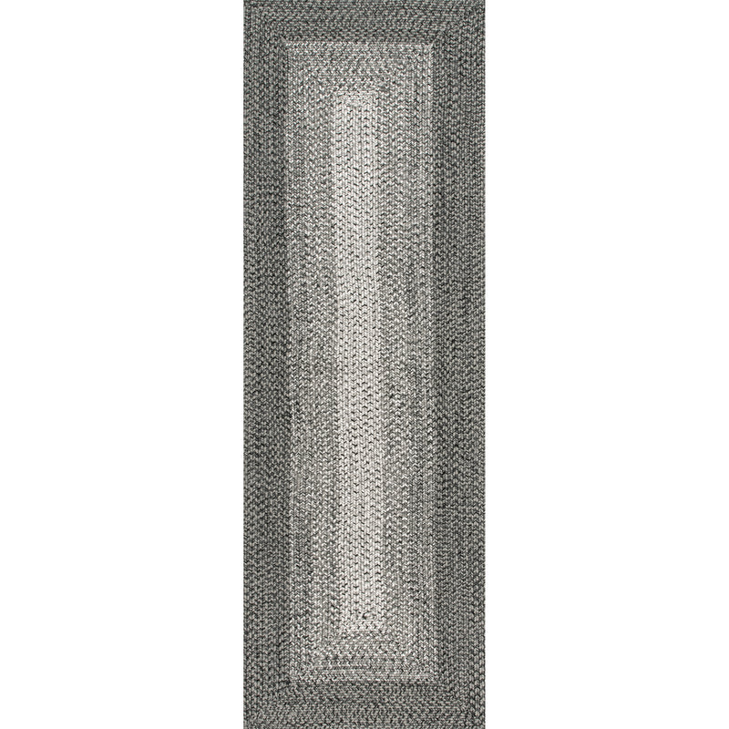 nuLOOM Jayda Braided Ombre Indoor/Outdoor Area Rug