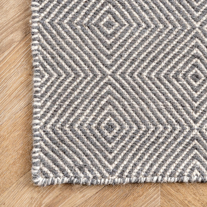 nuLOOM Ago Wool Hand Woven Area Rug