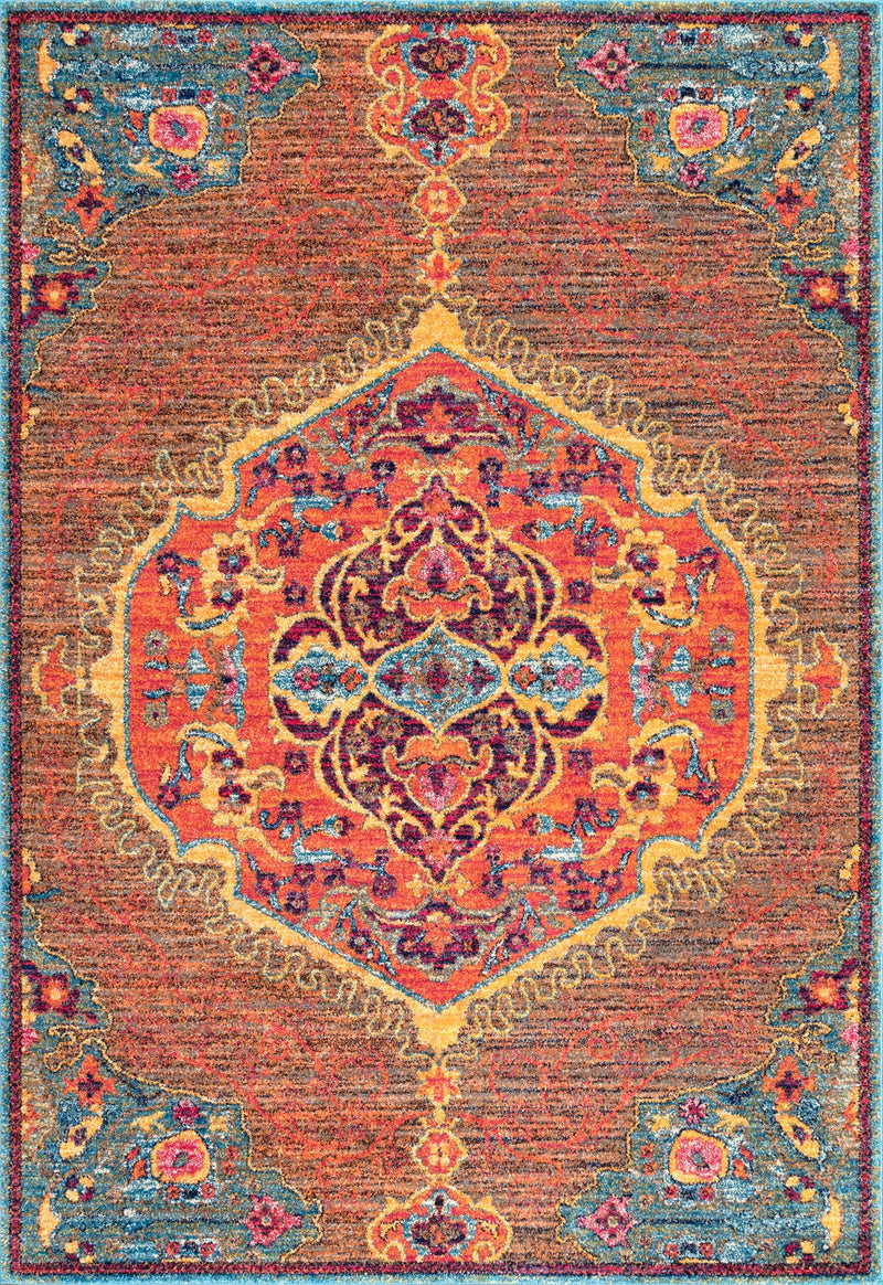 nuLOOM Vintage Medallion Maranda Area Rug