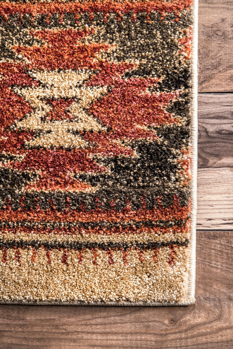 nuLOOM Tribal Diamond Margene Rug Area Rug