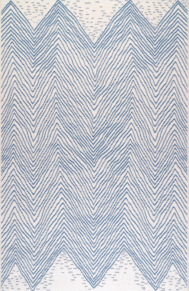 nuLOOM Wavy Chevron Outdoor Area Rug