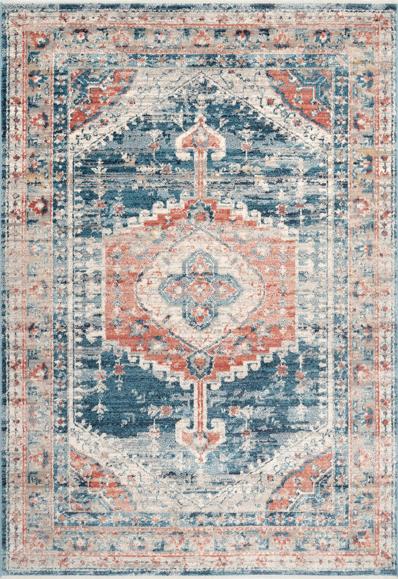 nuLOOM Harley Barbed Mast Medallion Area Rug