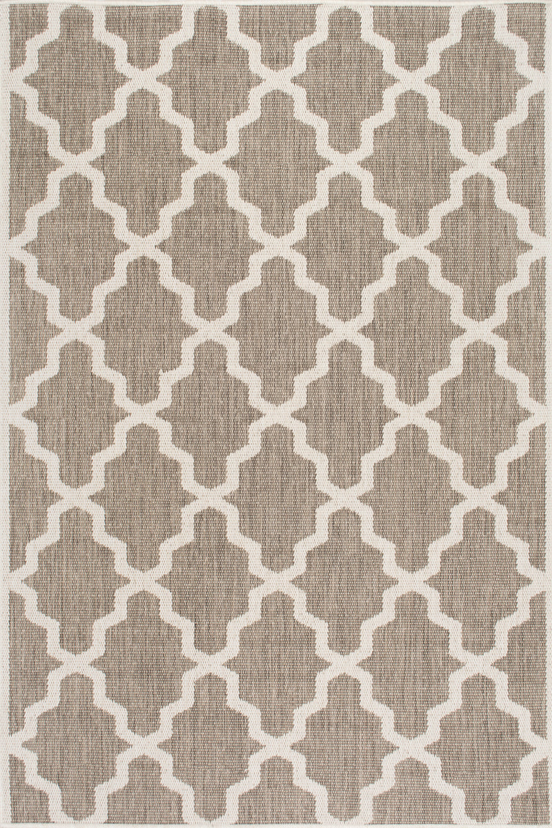 nuLOOM Machine Made Gina Outdoor Moroccan Trellis Area Rug