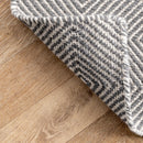nuLOOM Ago Wool Hand Woven Area Rug