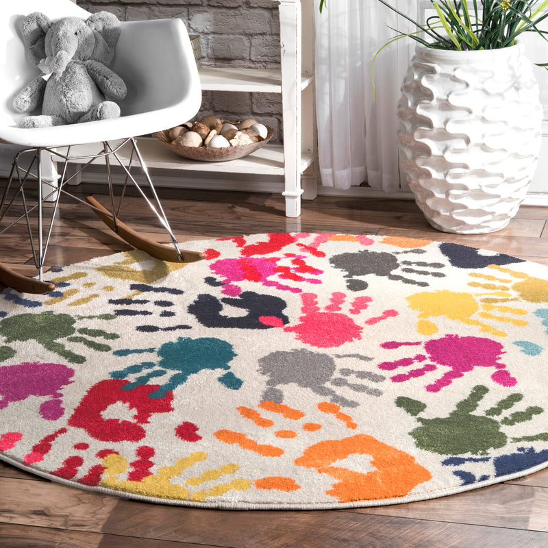 nuLOOM Pinkie Handprint Area Rug