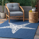 nuLOOM Hand Hooked Marine Indoor/ Outdoor Area Rug