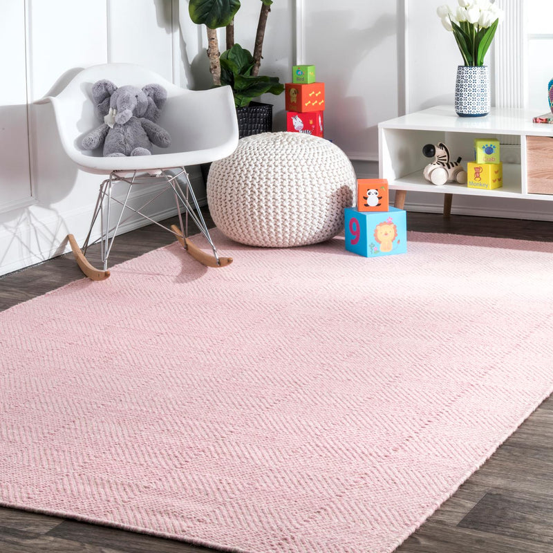 nuLOOM Ago Wool Hand Woven Area Rug