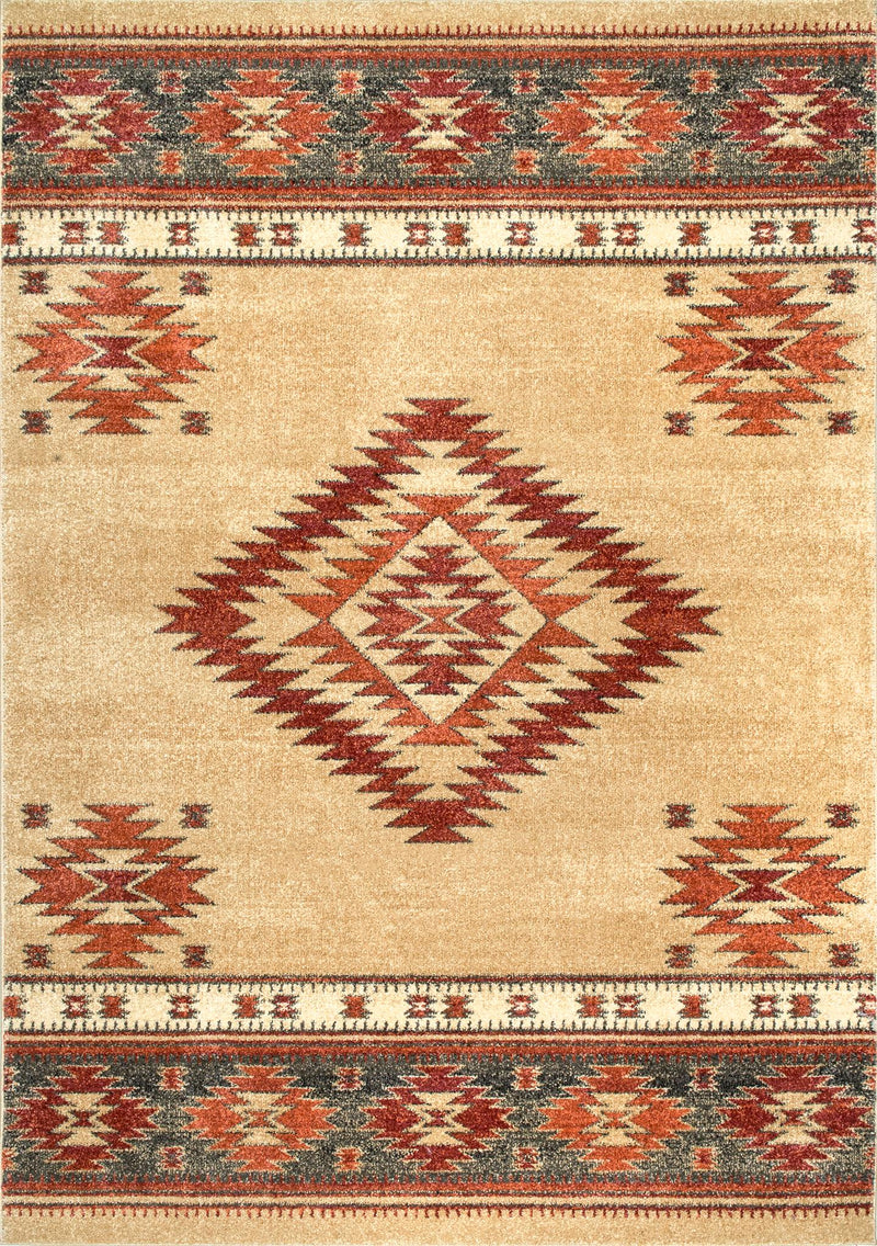 nuLOOM Tribal Diamond Margene Rug Area Rug