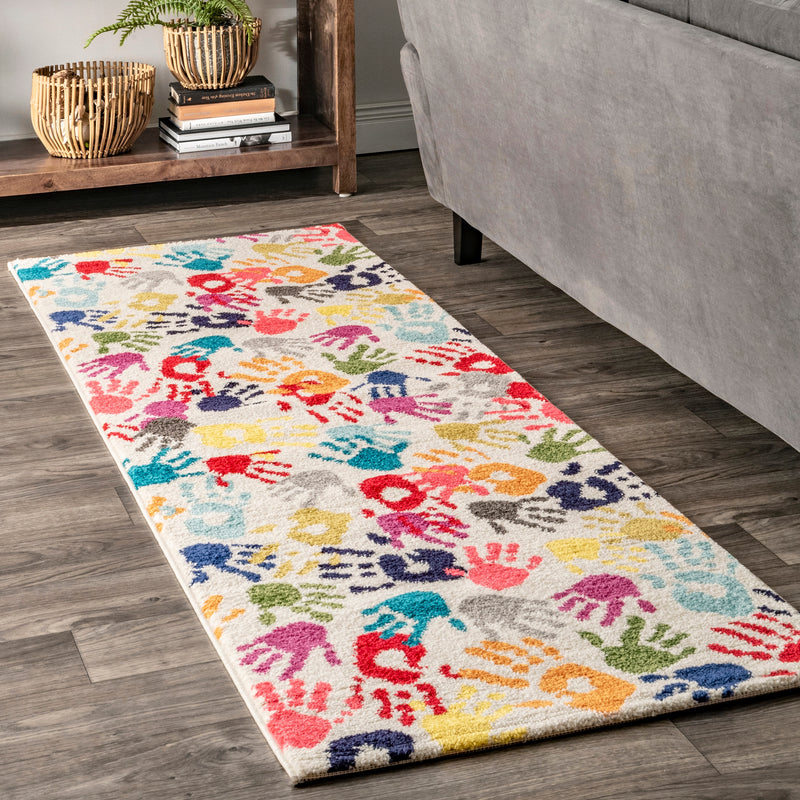 nuLOOM Pinkie Handprint Area Rug