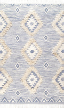 nuLOOM Savannah Moroccan Fringe Textured Wool Area Rug