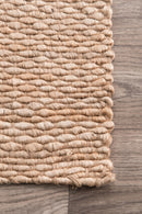 nuLOOM Hand Woven Hailey Jute Area Rug