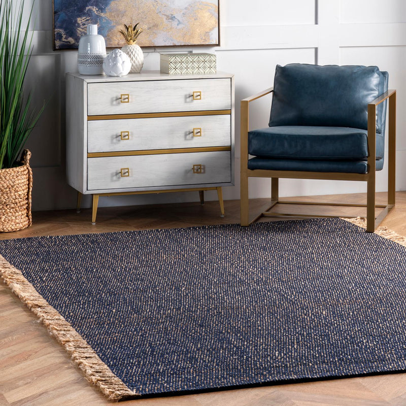 nuLOOM Flatweave Natural Fiber Fenella Area Rug