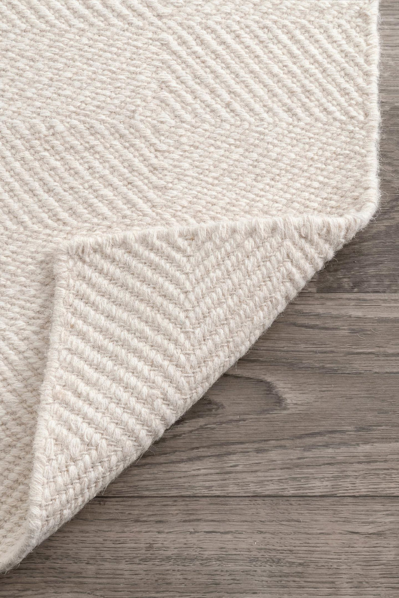 nuLOOM Ago Wool Hand Woven Area Rug