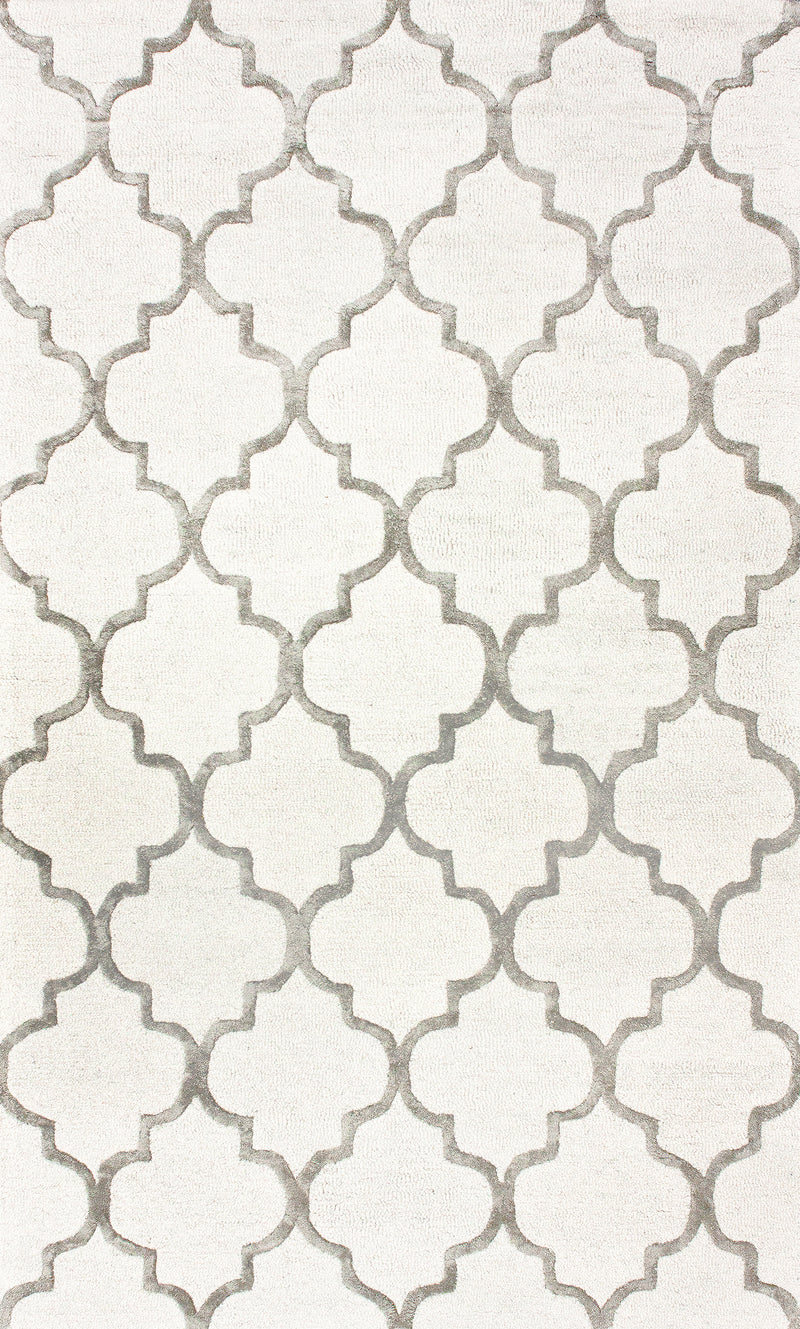 nuLOOM Hand Tufted Park Avenue Trellis Area Rug