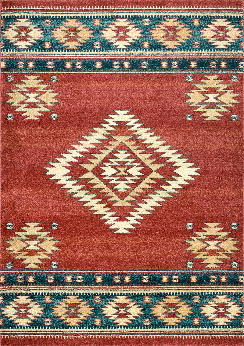 nuLOOM Tribal Diamond Margene Rug Area Rug