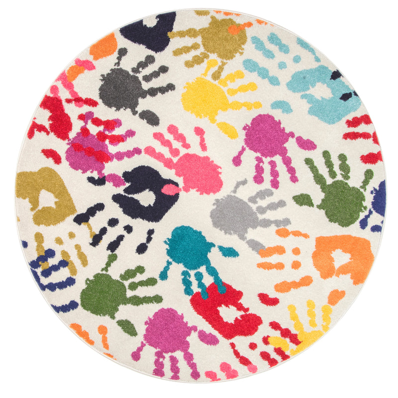 nuLOOM Pinkie Handprint Area Rug