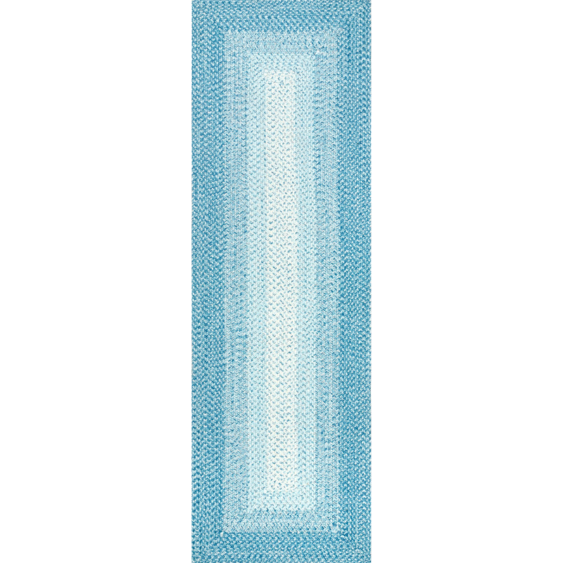 nuLOOM Jayda Braided Ombre Indoor/Outdoor Area Rug