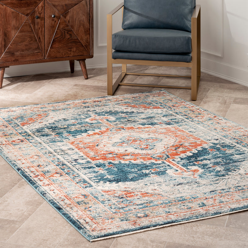 nuLOOM Harley Barbed Mast Medallion Area Rug