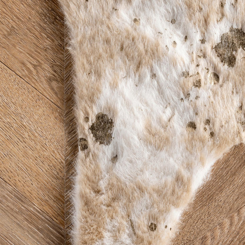 nuLOOM Iraida Faux Cowhide Area Rug