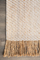 nuLOOM Flatweave Natural Fiber Fenella Area Rug