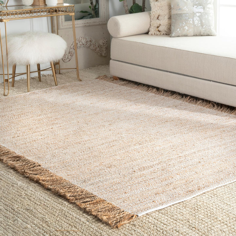 nuLOOM Flatweave Natural Fiber Fenella Area Rug